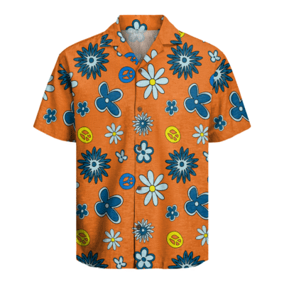 3 Feet High And Rising - Orange Short Sleeve Shirt