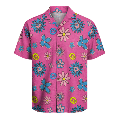 3 Feet High And Rising - Pink Short Sleeve Shirt