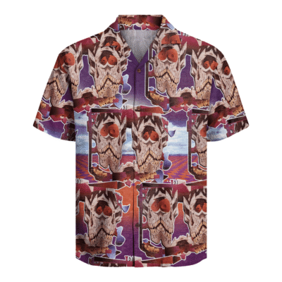 Infrared Roses Short Sleeve Shirt
