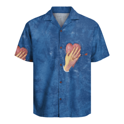 Hold On My Heart Short Sleeve Shirt