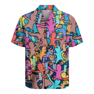 Nevermind Parody Colorful Short Sleeve Shirt