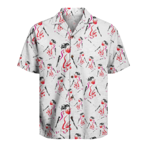 The Lady In Red 2 Short Sleeve Shirt