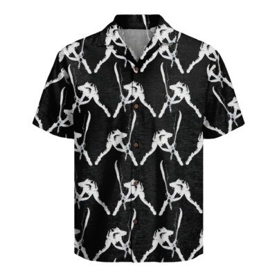 Calling from London Short Sleeve Shirt (Black)