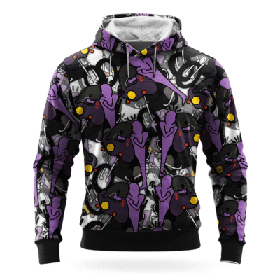 Purple Rain Fleece Hoodie