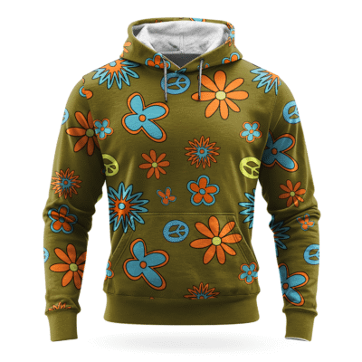 3 Feet High And Rising - Olive Fleece Hoodie