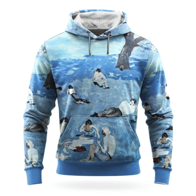 Blue Moves Fleece Hoodie
