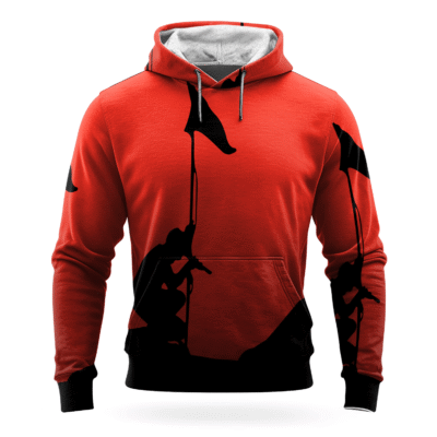 Under A Blood Red Sky Fleece Hoodie