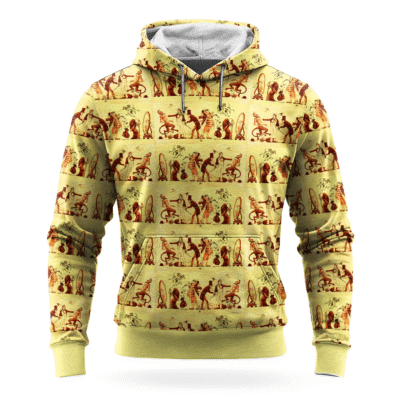 A Trick Of The Tail Fleece Hoodie