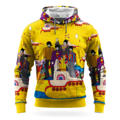 Beatles Yellow Submarine Fleece Hoodie