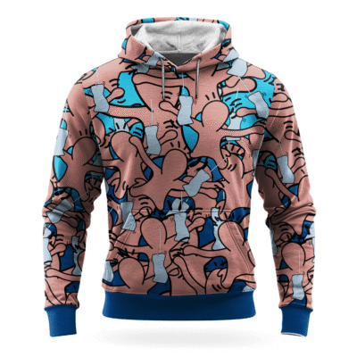 Nevermind Parody Fleece Hoodie