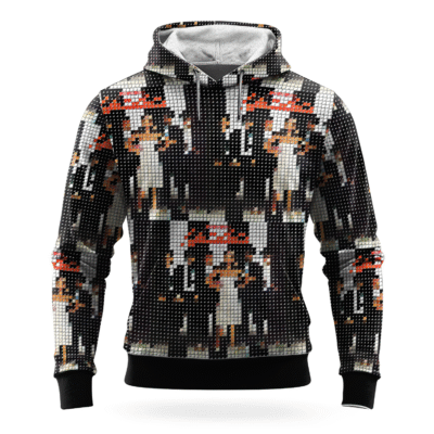 Parallel Lines Fleece Hoodie