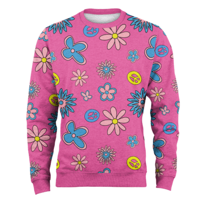 3 Feet High And Rising - Pink Fleece Sweatshirt