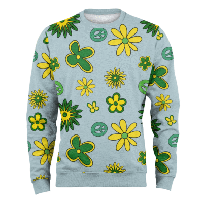 3 Feet High And Rising - Light Blue Fleece Sweatshirt