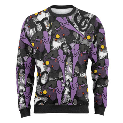 Purple Rain Fleece Sweatshirt