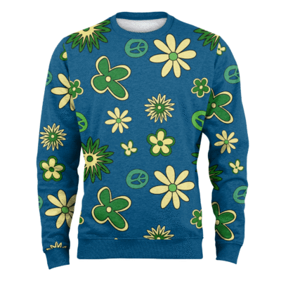 3 Feet High And Rising - Dark Blue Fleece Sweatshirt