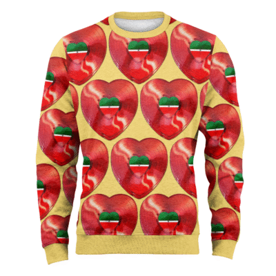 I Love Abba Fleece Sweatshirt