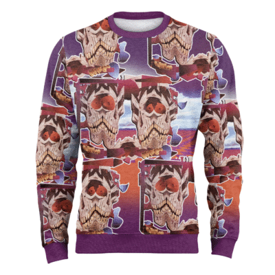 Infrared Roses Fleece Sweatshirt