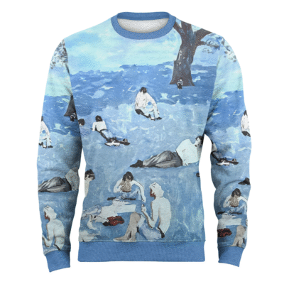 Blue Moves Fleece Sweatshirt