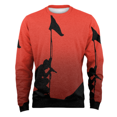 Under A Blood Red Sky Fleece Sweatshirt