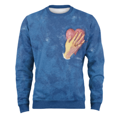 Hold On My Heart Fleece Sweatshirt