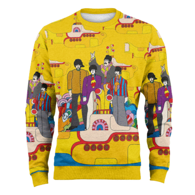 Beatles Yellow Submarine Fleece Sweatshirt