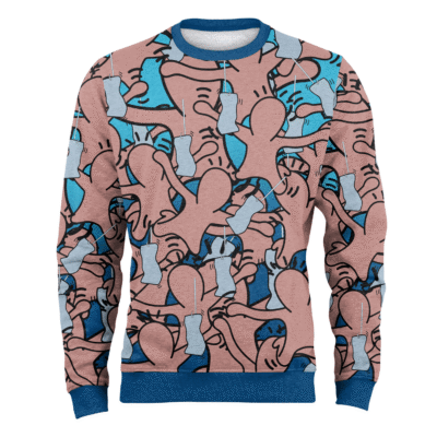 Nevermind Parody Fleece Sweatshirt