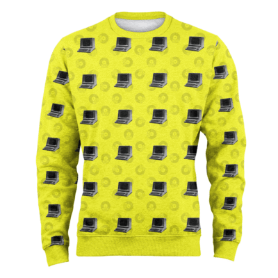 Computer World Fleece Sweatshirt